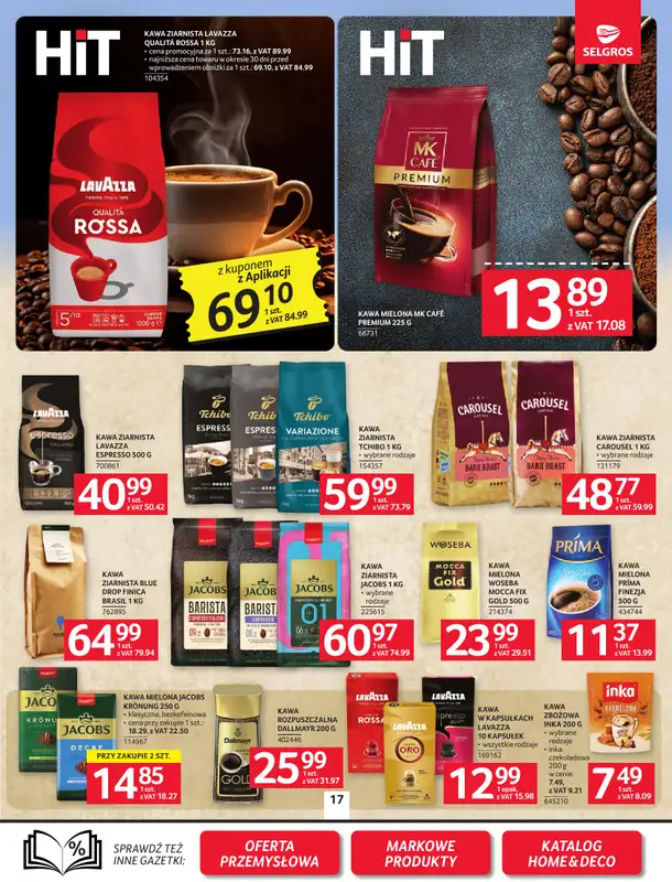 Selgros - gazetka promocyjna Oferta spożywcza od czwartku 19.02 do środy 04.03 - strona 17
