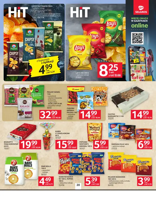 Selgros - gazetka promocyjna Oferta spożywcza od czwartku 19.02 do środy 04.03 - strona 20