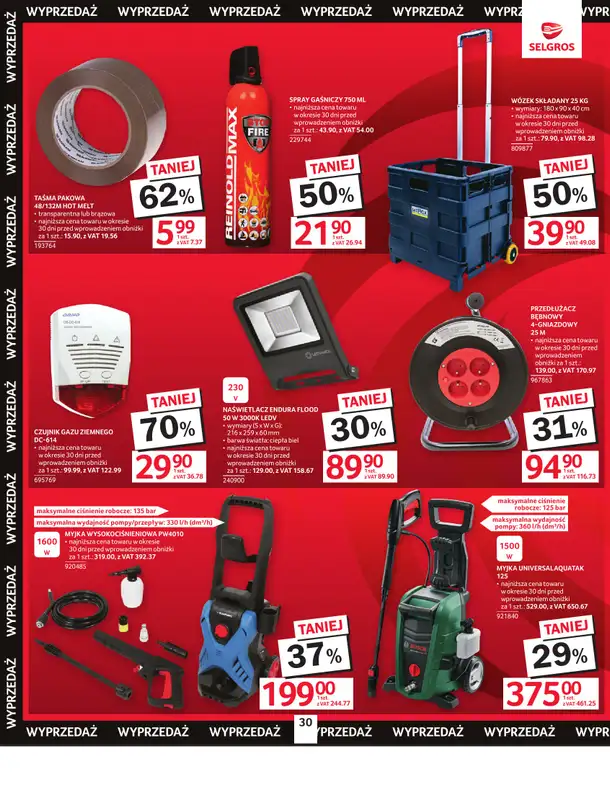 Selgros - gazetka promocyjna Oferta przemysłowa od czwartku 19.02 do środy 04.03 - strona 32