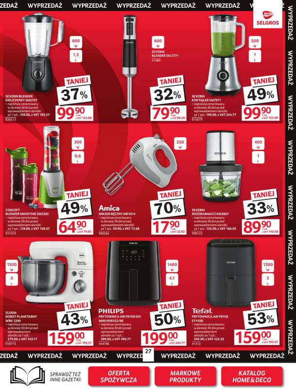 Selgros - gazetka promocyjna Oferta przemysłowa od czwartku 19.02 do środy 04.03 - strona 29