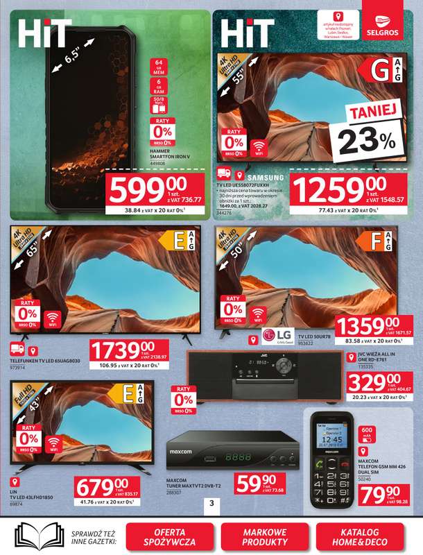 Selgros - gazetka promocyjna Oferta przemysłowa od czwartku 19.02 do środy 04.03 - strona 4