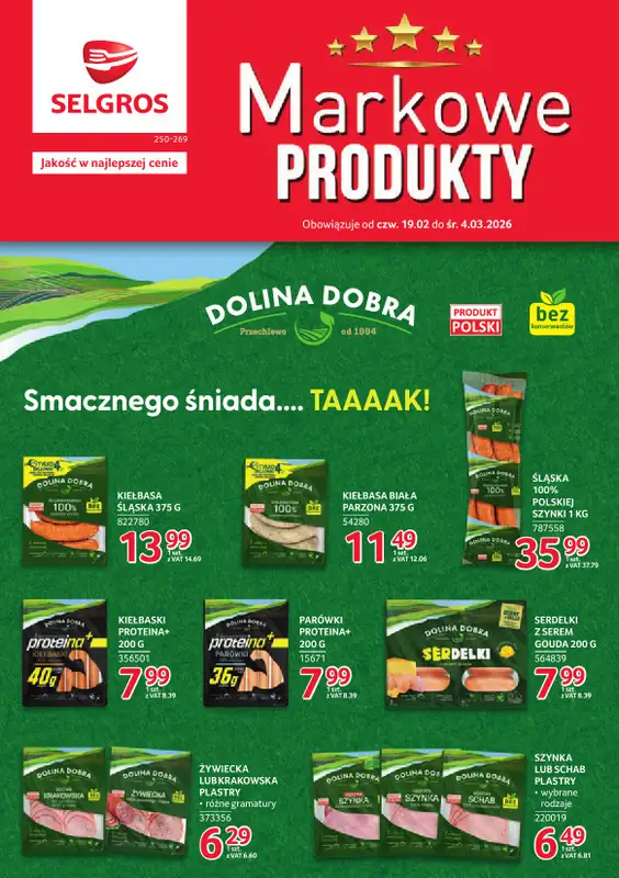 Selgros - gazetka promocyjna Katalog Markowe Produkty  