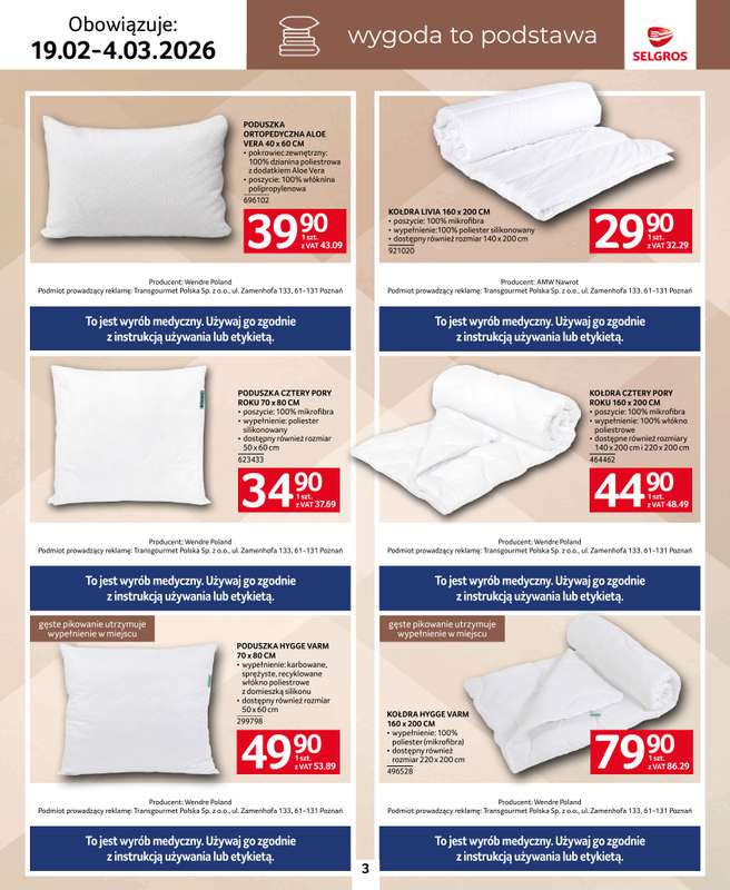 Selgros - gazetka promocyjna Katalog Home&Deco od czwartku 19.02 do środy 04.03 - strona 3