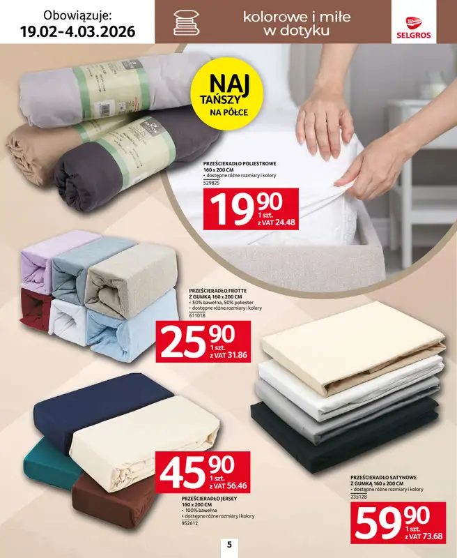 Selgros - gazetka promocyjna Katalog Home&Deco od czwartku 19.02 do środy 04.03 - strona 5