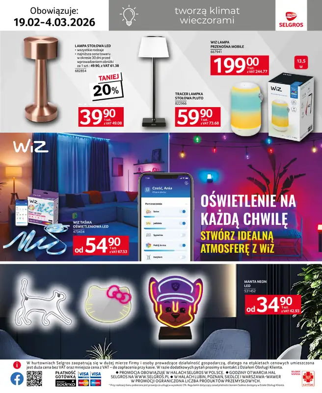 Selgros - gazetka promocyjna Katalog Home&Deco od czwartku 19.02 do środy 04.03 - strona 19