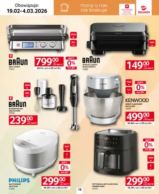 Selgros - gazetka promocyjna Katalog Home&Deco od czwartku 19.02 do środy 04.03 - strona 18