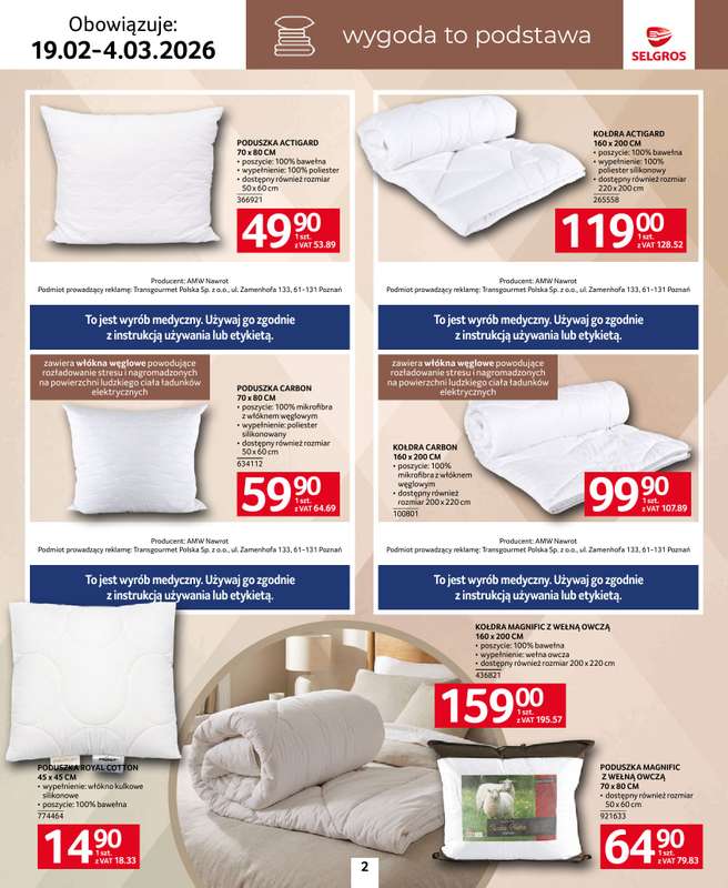 Selgros - gazetka promocyjna Katalog Home&Deco od czwartku 19.02 do środy 04.03 - strona 2
