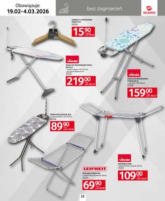 Selgros - gazetka promocyjna Katalog Home&Deco od czwartku 19.02 do środy 04.03 - strona 22