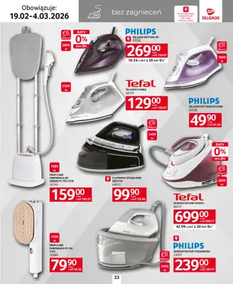 Selgros - gazetka promocyjna Katalog Home&Deco od czwartku 19.02 do środy 04.03 - strona 23