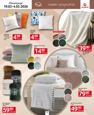 Selgros - gazetka promocyjna Katalog Home&Deco od czwartku 19.02 do środy 04.03 - strona 9