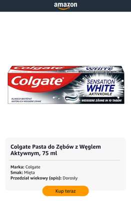 Amazon - gazetka promocyjna Pasty do zębów dla całej rodziny od poniedziałku 16.02  - strona 3
