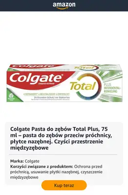 Amazon - gazetka promocyjna Pasty do zębów dla całej rodziny od poniedziałku 16.02  - strona 5