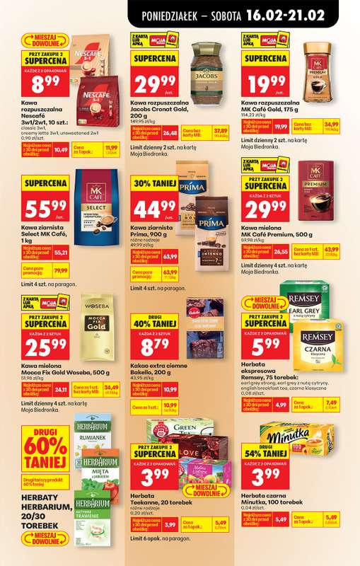 Biedronka - gazetka promocyjna Od poniedziałku od poniedziałku 16.02 do niedzieli 22.02 - strona 61