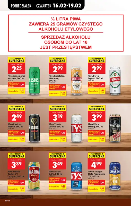 Biedronka - gazetka promocyjna Od poniedziałku od poniedziałku 16.02 do niedzieli 22.02 - strona 66