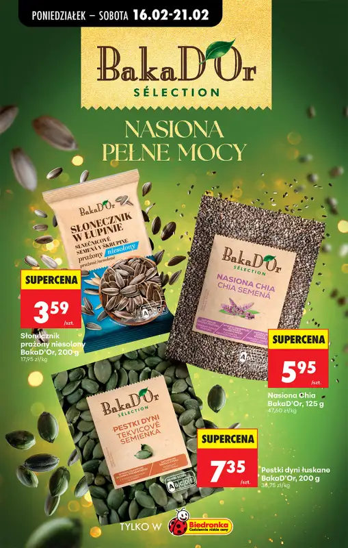 Biedronka - gazetka promocyjna Od poniedziałku, Z ladą tradycyjną od poniedziałku 16.02 do niedzieli 22.02 - strona 80