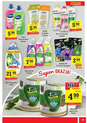 Gram Market - gazetka promocyjna Gazetka od środy 18.02 do wtorku 24.02 - strona 16