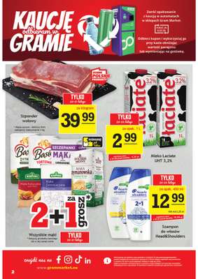 Gram Market - gazetka promocyjna Gazetka od środy 18.02 do wtorku 24.02 - strona 2