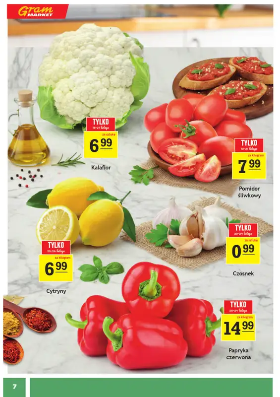 Gram Market - gazetka promocyjna Gazetka od środy 18.02 do wtorku 24.02 - strona 7