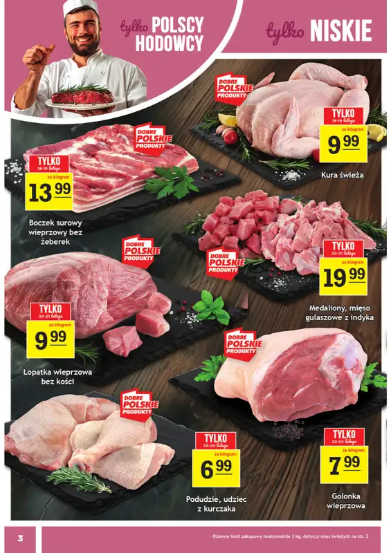 Gram Market - gazetka promocyjna Gazetka od środy 18.02 do wtorku 24.02 - strona 3