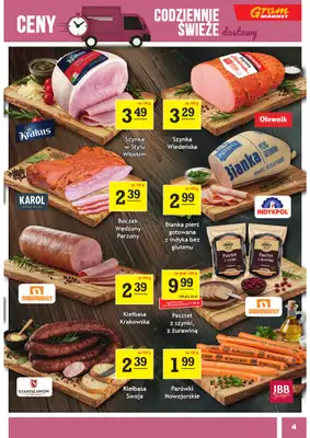 Gram Market - gazetka promocyjna Gazetka od środy 18.02 do wtorku 24.02 - strona 4