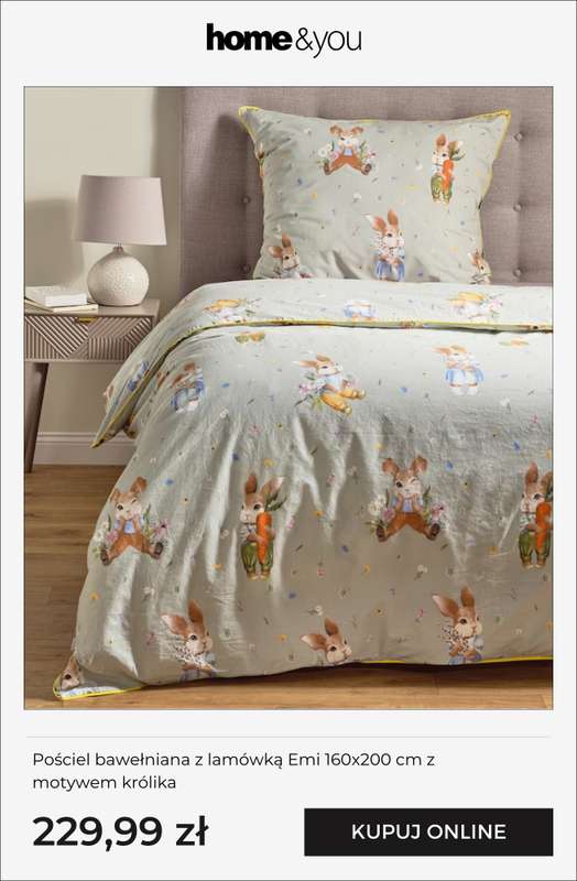 home&you - gazetka promocyjna Wielkanocne tekstylia! od poniedziałku 16.02  - strona 11