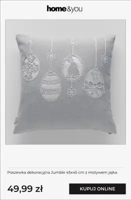 home&you - gazetka promocyjna Wielkanocne tekstylia! od poniedziałku 16.02  - strona 5