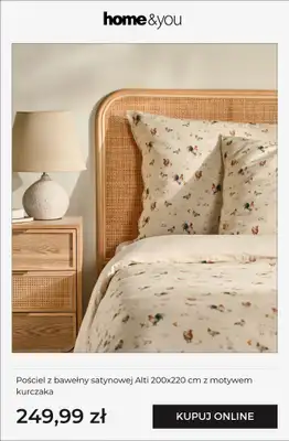 home&you - gazetka promocyjna Wielkanocne tekstylia! od poniedziałku 16.02  - strona 2