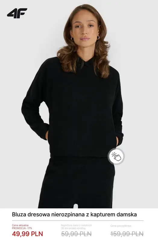 4F - gazetka promocyjna Damskie ubrania do 50 zł od poniedziałku 16.02  - strona 7
