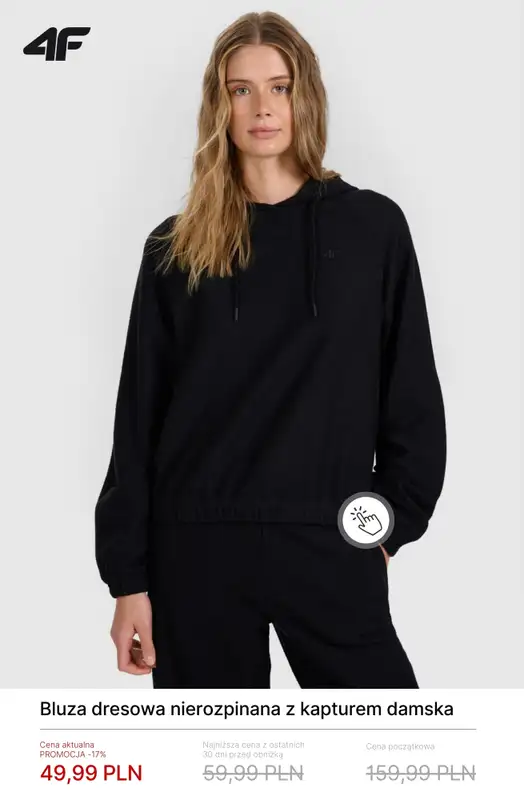 4F - gazetka promocyjna Damskie ubrania do 50 zł od poniedziałku 16.02  - strona 2