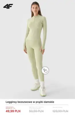 4F - gazetka promocyjna Damskie ubrania do 50 zł od poniedziałku 16.02  - strona 9