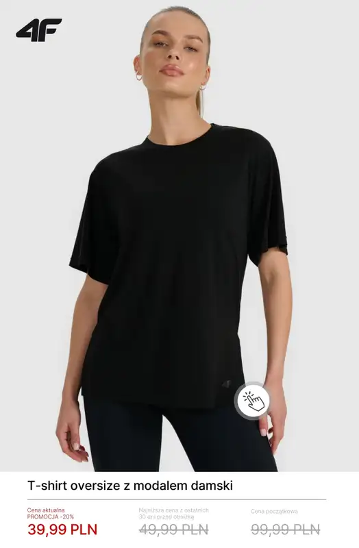 4F - gazetka promocyjna Damskie ubrania do 50 zł od poniedziałku 16.02  - strona 11