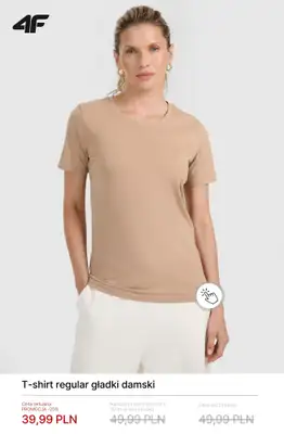 4F - gazetka promocyjna Damskie ubrania do 50 zł od poniedziałku 16.02  - strona 4