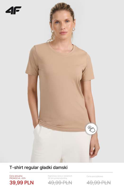 4F - gazetka promocyjna Damskie ubrania do 50 zł od poniedziałku 16.02  - strona 4