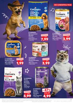 Kaufland - gazetka promocyjna Oferta Kaufland od czwartku 19.02 do środy 25.02 - strona 51