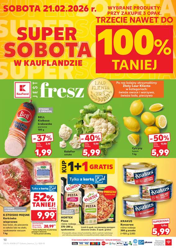 Kaufland - gazetka promocyjna Oferta Kaufland od czwartku 19.02 do środy 25.02 - strona 10