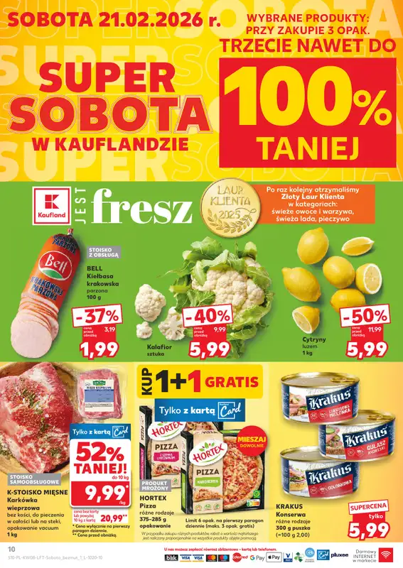 Kaufland - gazetka promocyjna Oferta Kaufland od czwartku 19.02 do środy 25.02 - strona 10
