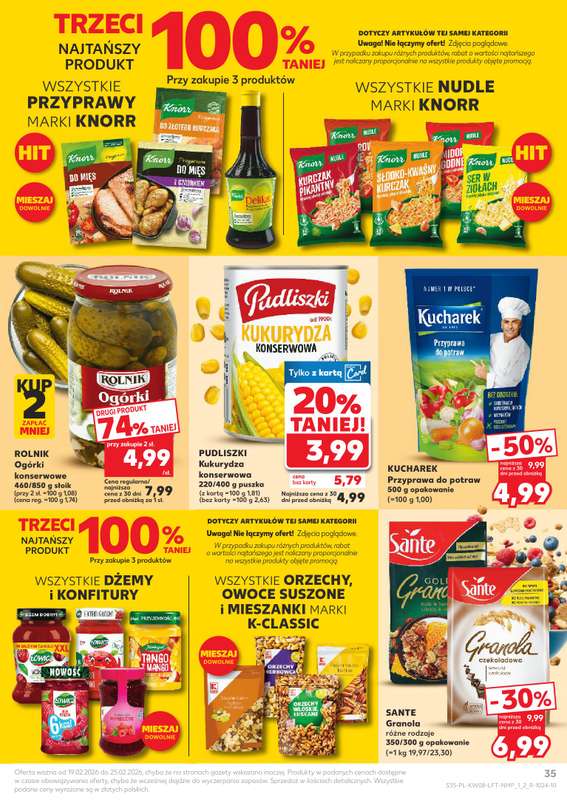 Kaufland - gazetka promocyjna Oferta Kaufland od czwartku 19.02 do środy 25.02 - strona 35