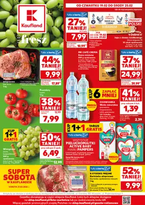 Kaufland - gazetka promocyjna Oferta Kaufland od czwartku 19.02 do środy 25.02