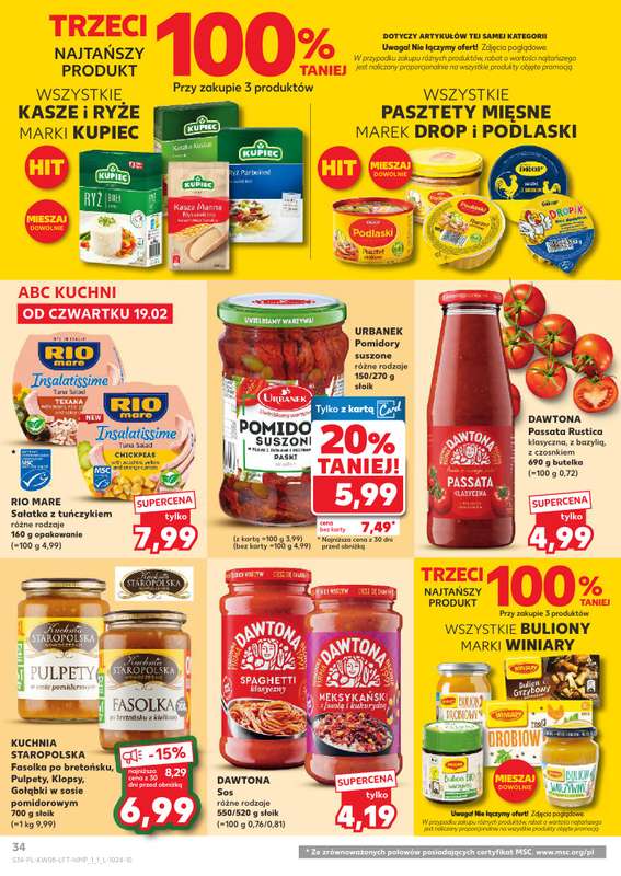 Kaufland - gazetka promocyjna Oferta Kaufland od czwartku 19.02 do środy 25.02 - strona 34
