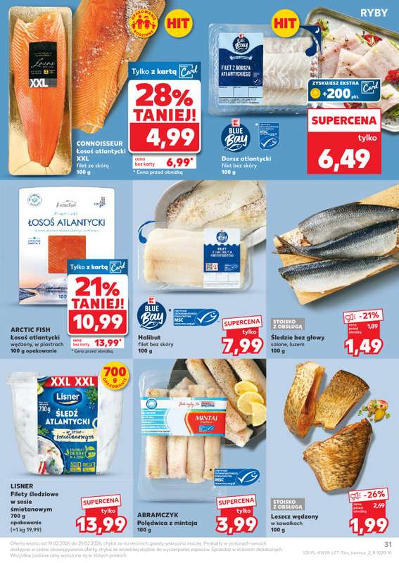 Kaufland - gazetka promocyjna Oferta Kaufland od czwartku 19.02 do środy 25.02 - strona 31