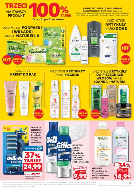 Kaufland - gazetka promocyjna Oferta Kaufland od czwartku 19.02 do środy 25.02 - strona 43