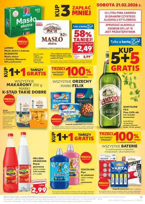 Kaufland - gazetka promocyjna Oferta Kaufland od czwartku 19.02 do środy 25.02 - strona 11