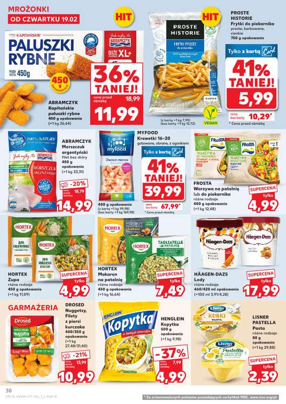 Kaufland - gazetka promocyjna Oferta Kaufland od czwartku 19.02 do środy 25.02 - strona 30