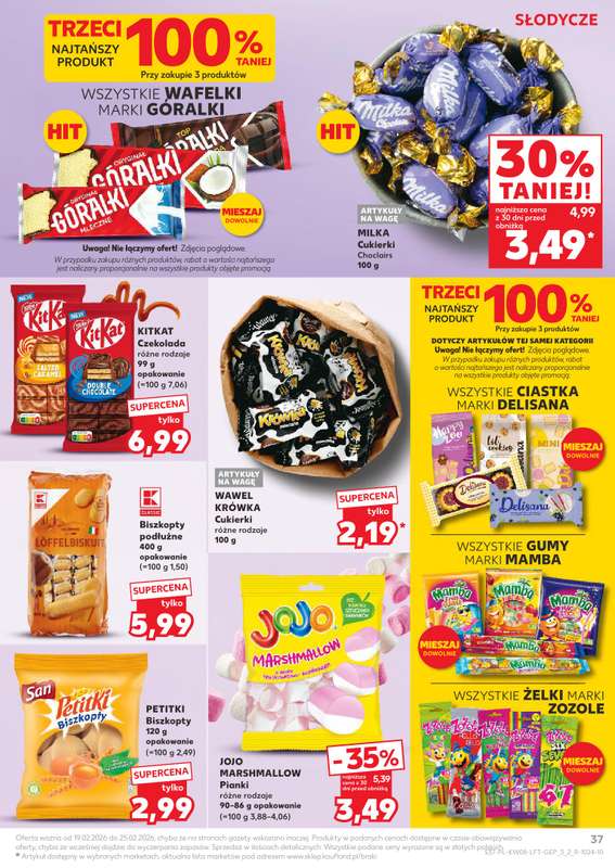 Kaufland - gazetka promocyjna Oferta Kaufland od czwartku 19.02 do środy 25.02 - strona 37