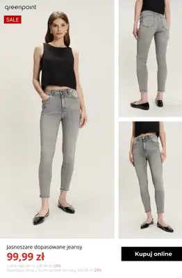 Greenpoint - gazetka promocyjna Jeansy w supercenach od poniedziałku 16.02  - strona 9