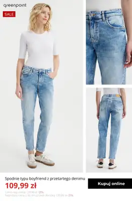 Greenpoint - gazetka promocyjna Jeansy w supercenach od poniedziałku 16.02  - strona 11