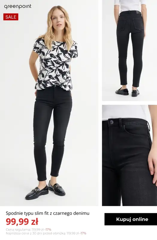 Greenpoint - gazetka promocyjna Jeansy w supercenach od poniedziałku 16.02  - strona 12