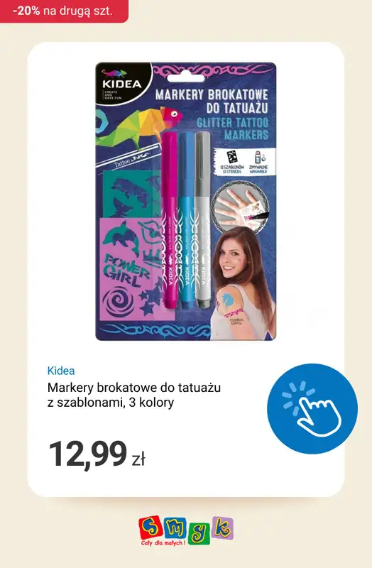 Smyk - gazetka promocyjna Artykuły plastyczne -20% na DRUGI PRODUKT od poniedziałku 16.02 do poniedziałku 23.02 - strona 5