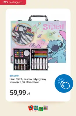 Smyk - gazetka promocyjna Artykuły plastyczne -20% na DRUGI PRODUKT od poniedziałku 16.02 do poniedziałku 23.02 - strona 9