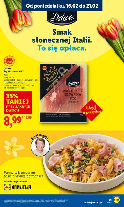 Lidl - gazetka promocyjna Oferta od poniedziałku od poniedziałku 16.02 do środy 18.02 - strona 29